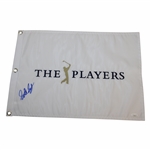 Scottie Scheffler Signed The Players Embroidered Flag JSA #AJ29419