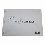 Jordan Spieth Signed 2023 The Players Embroidered Flag JSA #AJ29402