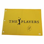 Rickie Fowler Signed The Players Embroidered Flag JSA #Aj29408