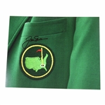 Jack Nicklaus Signed Masters Green Jacket Photo with Letter - JSA ALOA