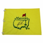 Tiger Woods Signed Undated Masters Embroidered Flag JSA FULL #BB41963