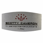 Scotty Cameron Hi-Performance Putters by Titleist Store Display Sign