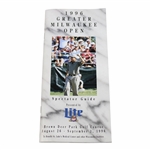 Tiger Woods Pro Debut 1996 GMO Spectator Guide with Fold Out Map