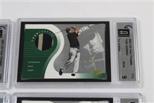 Six (6) 2001 UP GAI 9 Global Thread Cards - Henry, Elder, Martin, May,Lehman & Jobe