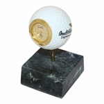 Arnold Palmer Signature APC90 Golf Ball Quartz Desk Clock on Marble