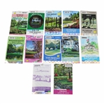 Twelve (12) Straight Years of Masters Tickets - 2009-2020 (One Each)