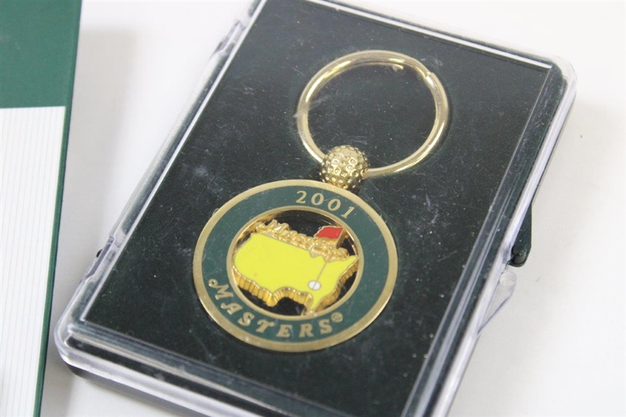 Masters Logo Luggage Tag, Undated Masters Money Clip & 2001 Masters Key Chain