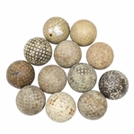 Dozen (12) Various Mesh Pattern Golf Balls