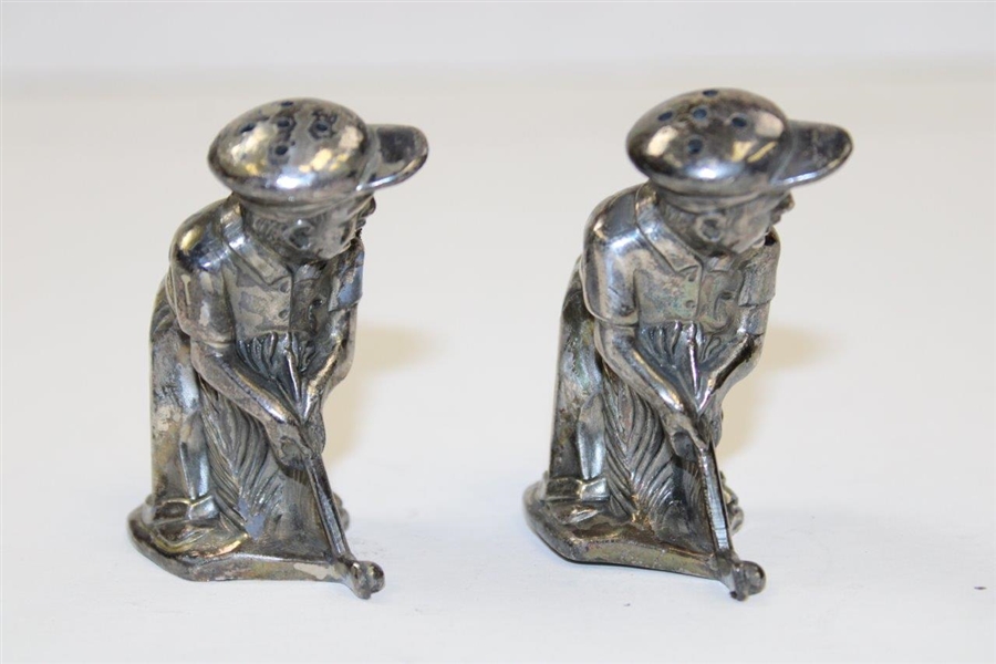Pair of Golf Themed Pepper Shakers by JB Company - #1621