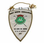 1973 Golf Nueva Andalucia GAI Shield/Banner - November 22-25th