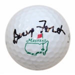 Doug Ford Signed Titleist Masters Logo Golf Ball JSA ALOA