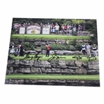 Nicklaus, Player, Geiberger & Baird Signed Legends of Golf Tee Shot Photo JSA ALOA