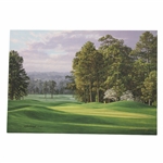 Vinny Giles Augusta National Golf Club 8th Hole Limited Edition Signed Linda Hartough Canvas - 1999