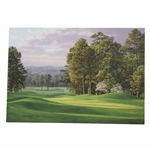 Vinny Giles Augusta National Golf Club 8th Hole Limited Edition Signed Linda Hartough Canvas - 1999