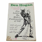 1978 Five Lessons The Modern Fundamentals of Golf Collectors Edition Book by Ben Hogan
