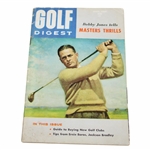 1960 Golf Digest Bobby Jones tells Masters Thrills - April Issue