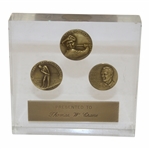 Three (3) National Golf Day Medals Presented to Thomas W. Crane - National Golf Fund
