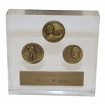 Three (3) National Golf Day Medals Presented to Thomas W. Crane - National Golf Fund