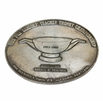 1953-1968 Seniors Teacher Trophy Championship Medallion/Weight  - Thomas W. Crane