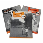Three (3) Professional Golfer Magazines - August (1950), September (1950) & August (1951)