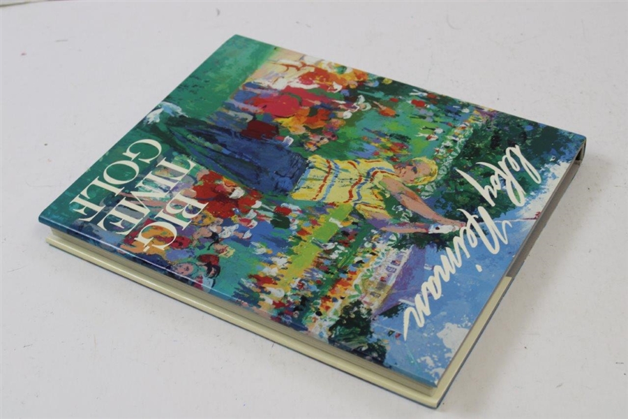 LeRoy Neiman Signed 1992 'Big Time Golf' Book JSA ALOA