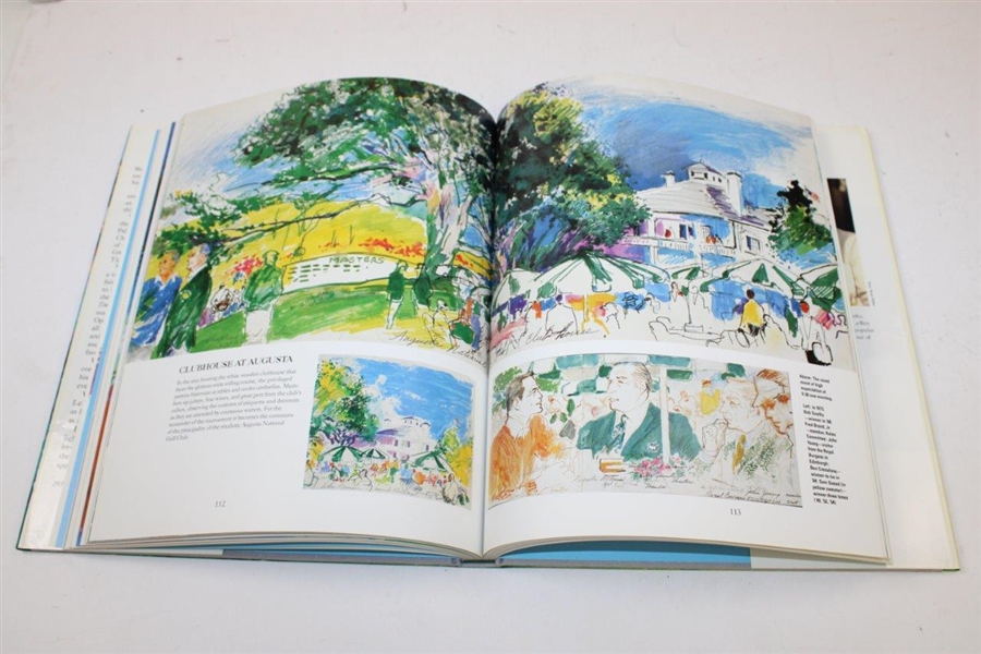 LeRoy Neiman Signed 1992 'Big Time Golf' Book JSA ALOA