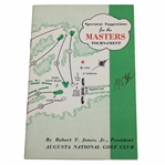 1954 Masters Tournament Spectator Guide - Sam Snead Winner
