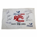 Nicklaus, Watson, Couples & others Complete Skins Game Embroidered Flag JSA ALOA