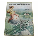 1964 US Open at Congressional Country Club Official Program - Ken Venturi Winner