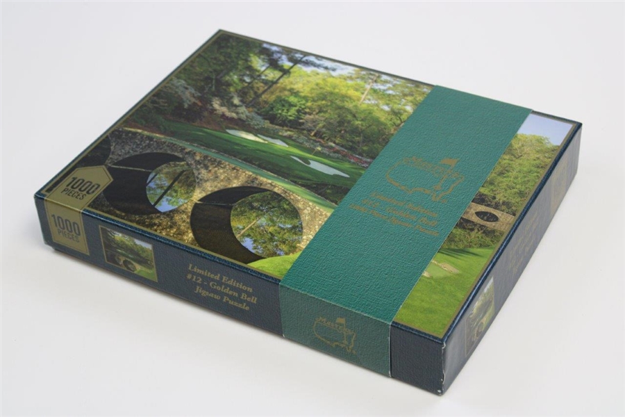 Masters Limited Edition Hole #12 Golden Bell 1,000 Piece Jigsaw Puzzle - Unopened
