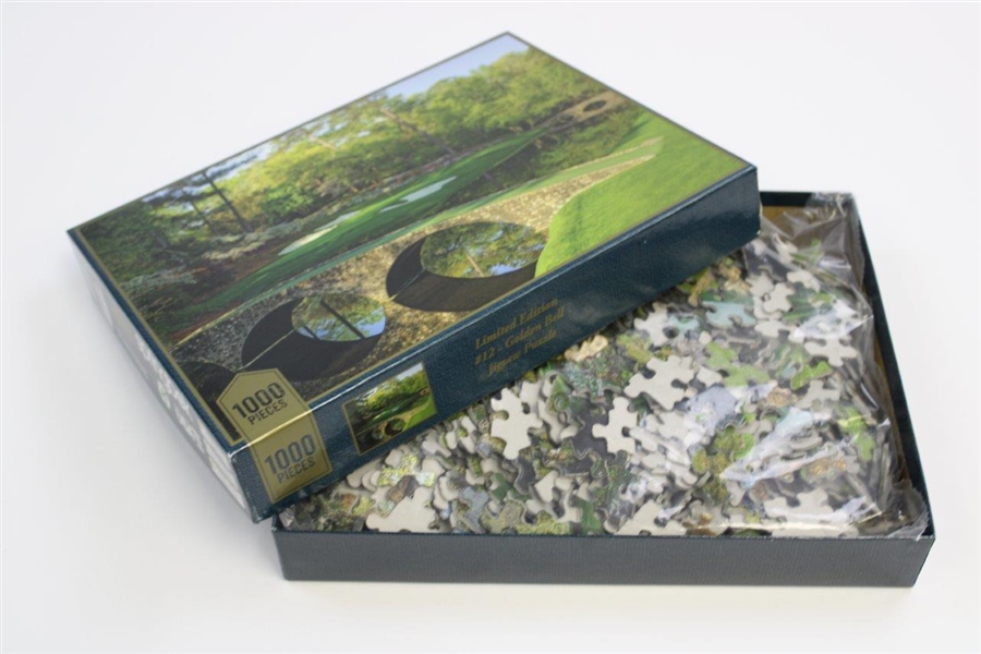 Masters Limited Edition Hole #12 Golden Bell 1,000 Piece Jigsaw Puzzle - Unopened