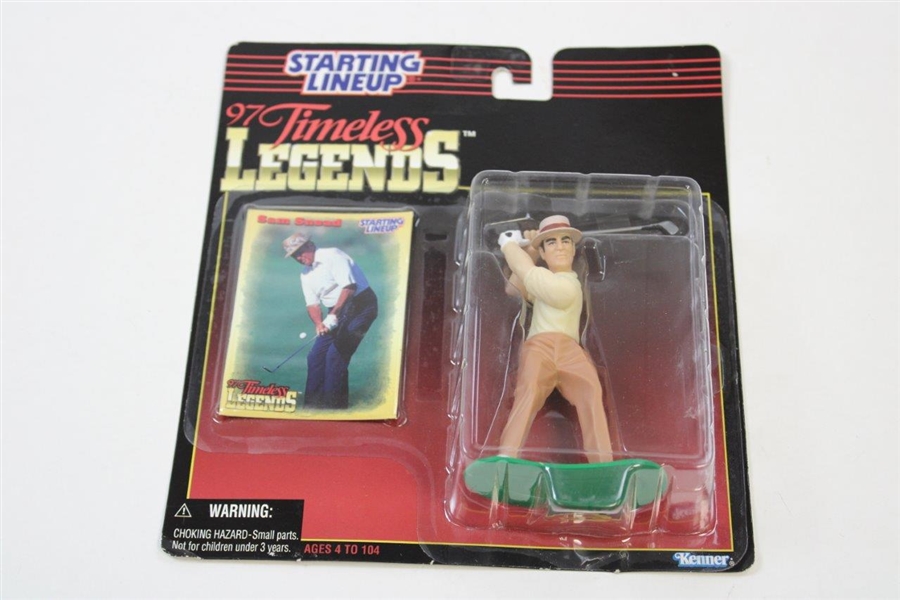 Sam Snead & Arnold Palmer Starting Lineup Timeless Legends in Packaging