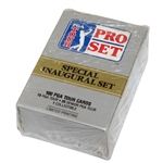 1990 PGA Tour Pro-Set Golf Cards Special Inaugural Set - Unopened