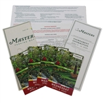 Four (4) 2020 Masters Wednesday Ticket with Information - Postponed Event