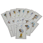 Complete Twenty (20) Golf Card Set of Golfing Greats