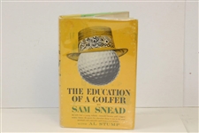Sam Snead Signed The Education of a Golfer Book JSA ALOA