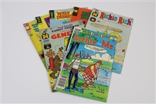 Seven (7) Golf Themed Comic Book Covers