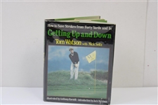 Tom Watson Signed Getting Up and Down Book JSA ALOA