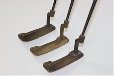 Ping Putters 3 Anser Putters Zip Code Original Grip Black Shaft Band