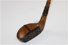 Macgregor Putter Wooden Shaft And Head Ra Model Shaft Stamp Original Grip