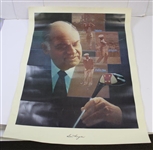 Ben Hogan Observing Club Poster with Major Victory Images 