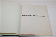 Ben Hogan Signed 1985 'Five Golf Lessons' Book JSA ALOA
