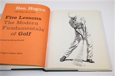 Ben Hogan Signed 1985 'Five Golf Lessons' Book JSA ALOA