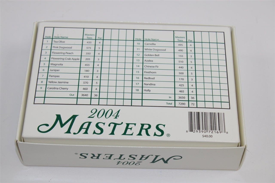2004 Masters Tournament Dozen Top-Flite Strata Golf Balls in Original Box