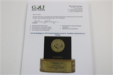 Chi-Chi Rodriguez's 1974 Charlie Bartlett Award for Unselfish Contributions to Society