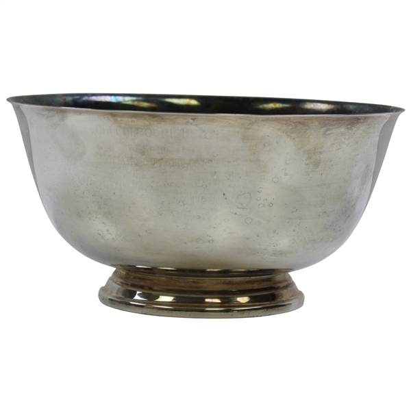 Chi-Chi Rodriguezs 1989 In Appreciation for Concern for the Youth Gifted Bowl