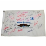 Chi-Chi Rodriguezs Multi-Signed Allianz Championship at The Old Course at Broken Sound Flag JSA ALOA