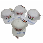 Group of Four (4) Chi-Chi Rodriguez Signed 1995 Rose Bowl Hats with Marshall Pin - Chi-Chi Rodriguez Collection JSA ALOA
