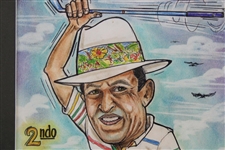 Chi-Chi Rodriguez's Personal 2ndo Torneo de Golf by Mariano Concepcion II - Framed