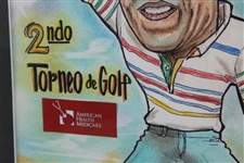 Chi-Chi Rodriguez's Personal 2ndo Torneo de Golf by Mariano Concepcion II - Framed